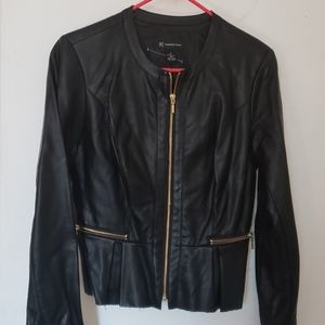 INC Faux Leather women's Jacket- small